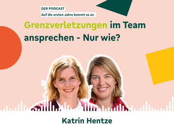 Podcast "Auf die ersten Jahre kommt es an", Folge 11: "Grenzverletzungen im Team ansprechen" mit Katrin Hentze