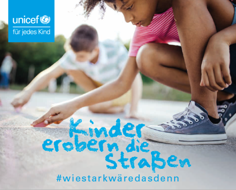 Keyvisual Weltkindertag 2021 (Copyright: Unicef)