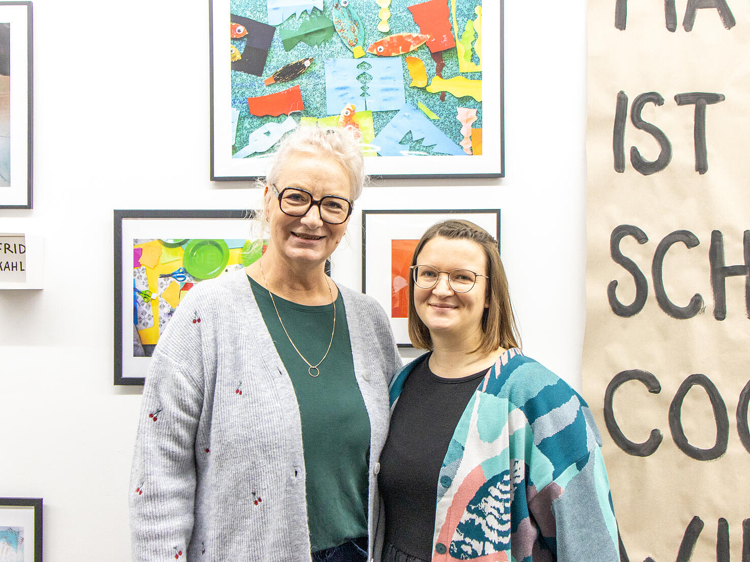 Manuela Reißhauer und Monique Harning bei der A