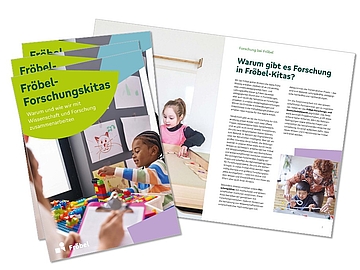Broschüre "Fröbel-Forschungskitas"