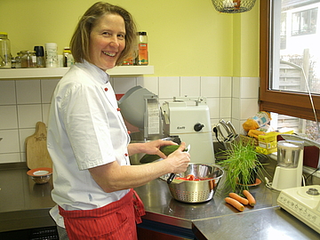 Monika Steiner, Köchin im FRÖBEL-Kindergarten Pusteblume