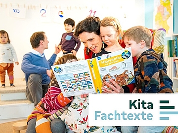 Kita-Fachtext von Melanie Jester und Astrid Haase über "Mehrsprachiges Vorlesen in der Kita" (Foto: Fröbel e.V./Bettina Straub)