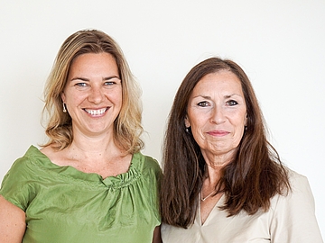 Katrin Hentze und Carmen Breitsch, Referentinnen für Kinderschutz bei FRÖBEL