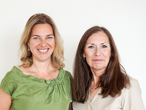 Katrin Hentze und Carmen Breitsch, Referentinnen für Kinderschutz bei FRÖBEL