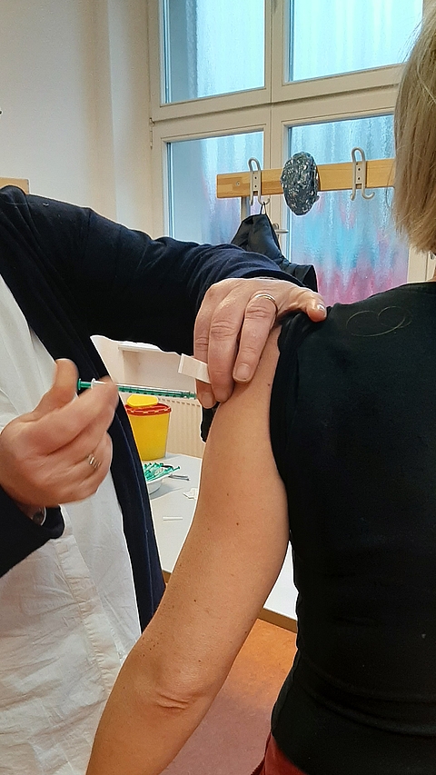 Kurzer Pieks, große Wirkung.