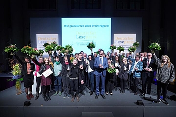 Verleihung Deutscher Lesepreis 2018 © Stiftung Lesen / Eventpress 