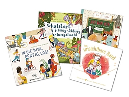 Fröbel-Kinderbuchtipps im August 2026 (Fotocredits Cover: Verlage)