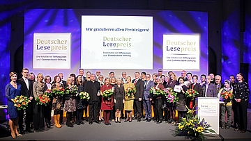 Preisverleihung des Deutschen Lesepreises 2016