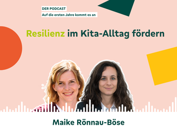 In der neuen Folge unseres Podcasts "Auf die ersten Jahre kommt es an" liefert Maike Rönnau-Böse wissenschaftlich fundierte Erkenntnisse und praxisnahe Ideen für einen resilienzförderlichen Kita-Alltag.