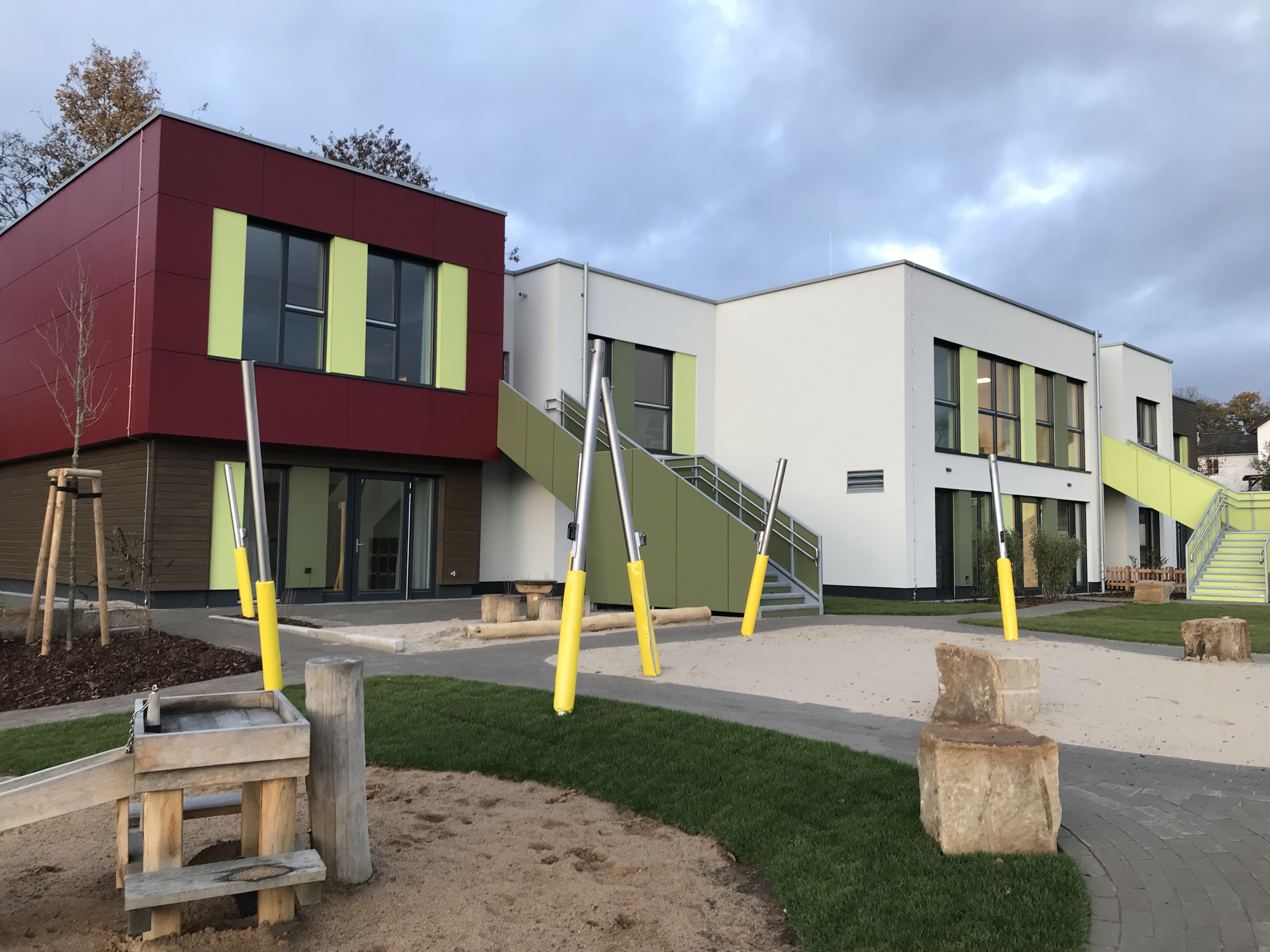 Außenansicht des FRÖBEL-Kindergartens Wakhegge Osnabrück