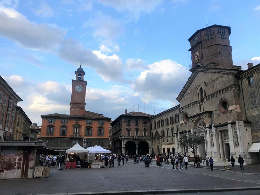 Wochenmarkt in Reggio Emilia